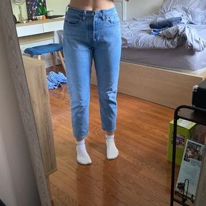 Levies wedgie jeans